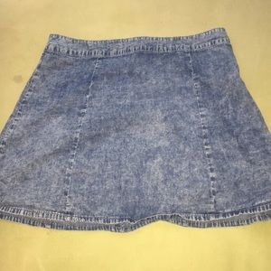 Blue Jean Skirt (Large)